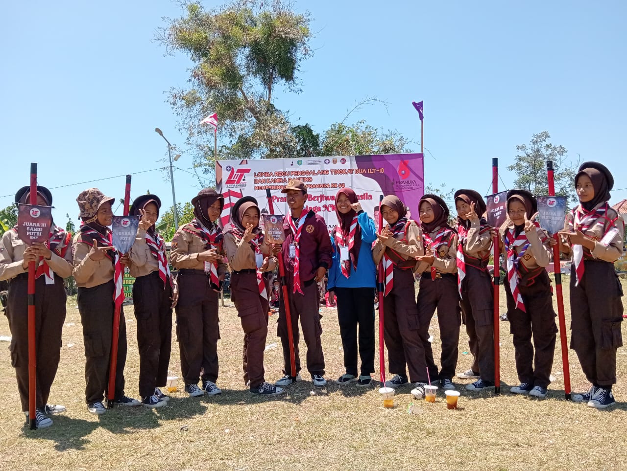 Juara 1 K3 Tenda Putri